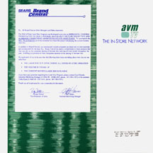 AVM disc front cover