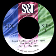 SET disc label