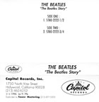 Beatles' Story cassette label