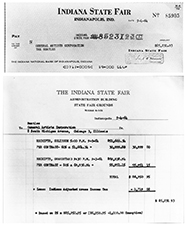 Indiana State Fair - payment to the Beatles